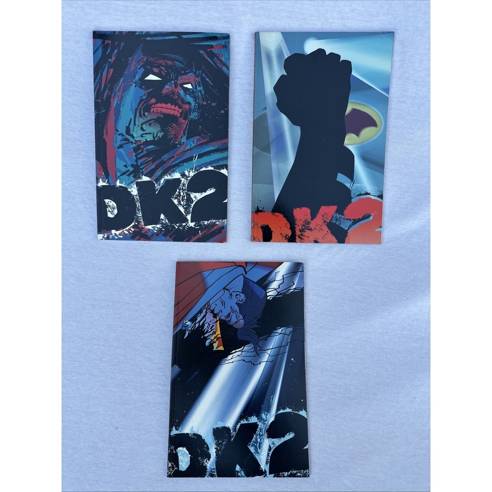 Lot of 3 The Dark Knight Strikes Again(DK2) Frank Miller Lynn Varley 2002 DC Art